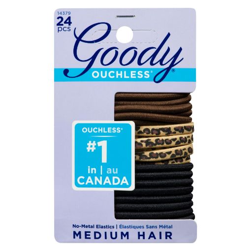Picture of GOODY OUCHLESS ELASTICS - WILD SIDE 4MM 24S