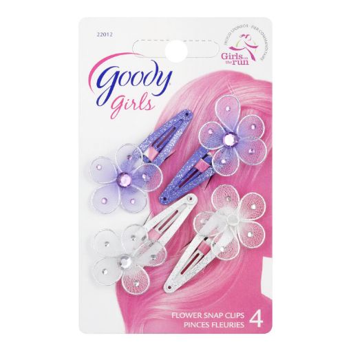 Picture of GOODY CONTOUR CLIPS - JEWELED FLOWER 4S                                    