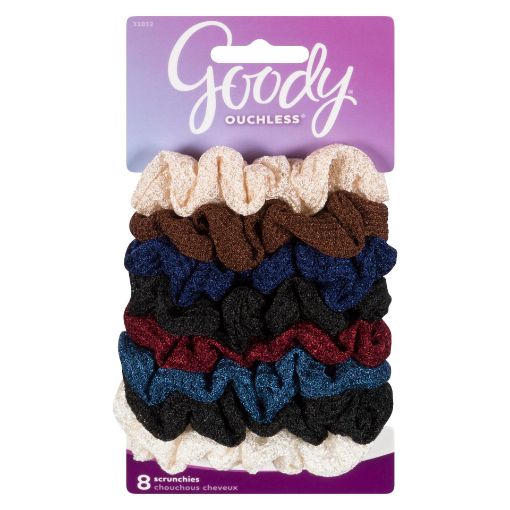 Picture of GOODY SHIMMERY SCRUNCHIES 8S                                               