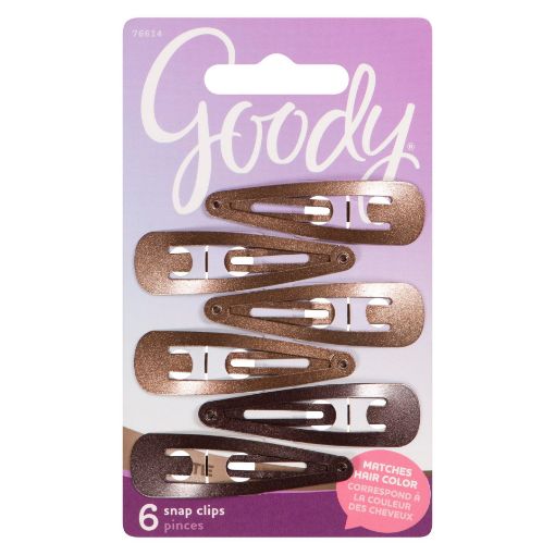 Picture of GOODY CONTOUR CLIPS - BRUNETTE 6S