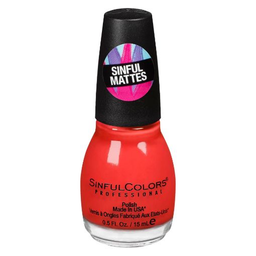 Picture of SINFULCOLORS SHOCKING MATTES NAIL ENAMEL - DRAGONFLY                       