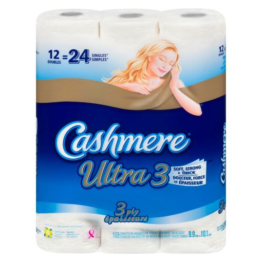 Picture of CASHMERE BATHROOM TISSUE - ULTRA DOUBLE 12S                                