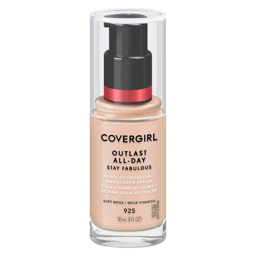 Picture of COVERGIRL OUTLAST STAY FAB FOUNDATION - BUFF BEIGE 30ML                    