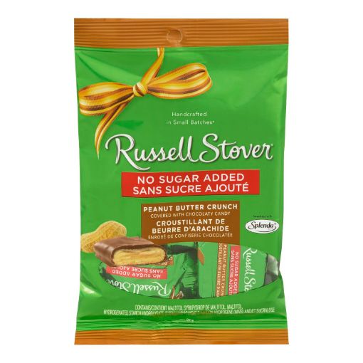 Picture of RUSSELL STOVER SUGAR FREE CHOCOLATE - PEANUT BUTTER CRUNCH  85GR           