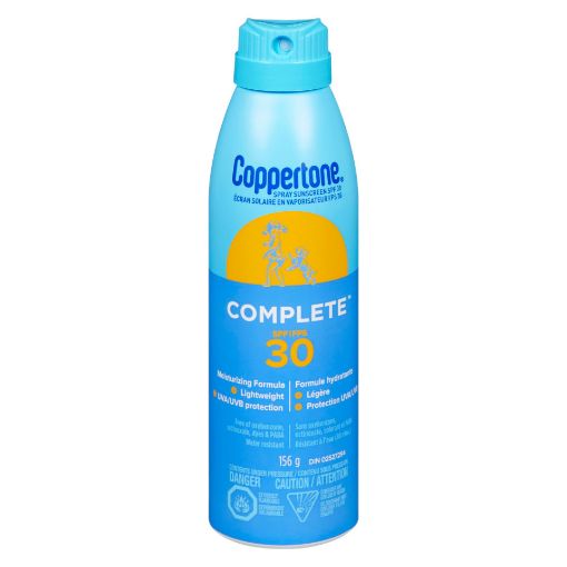 Picture of COPPERTONE COMPLETE SPRAY SPF30 156GR