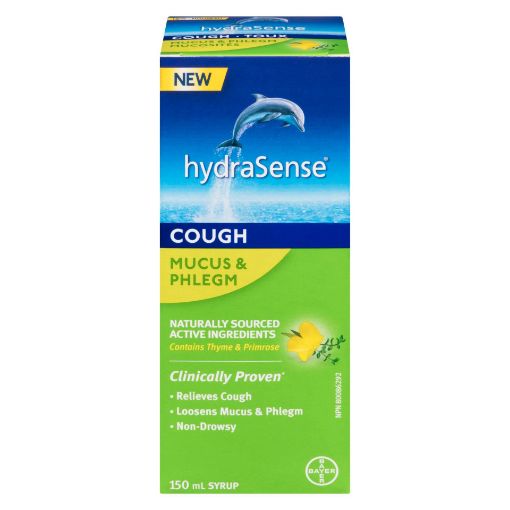 Picture of HYDRASENSE MUCUS and PHLEGM COUGH SYRUP 150ML