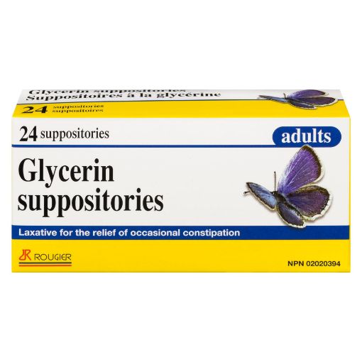 Picture of 24 ADULT GLYCERIN SUPPOSITORIES