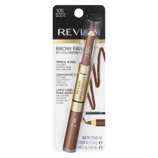 Picture of REVLON COLORSTAY BROW FANTASY PENCIL and GEL - BRUNETTE