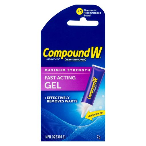 Picture of COMPOUND W FAST-ACTING WART REMOVER GEL 97% 7GR