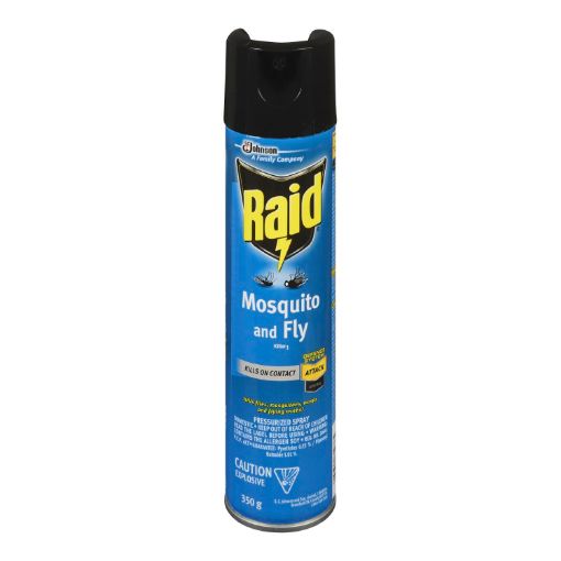 Picture of RAID DOUBLE ACTION MOSQUITO and FLY 350GR