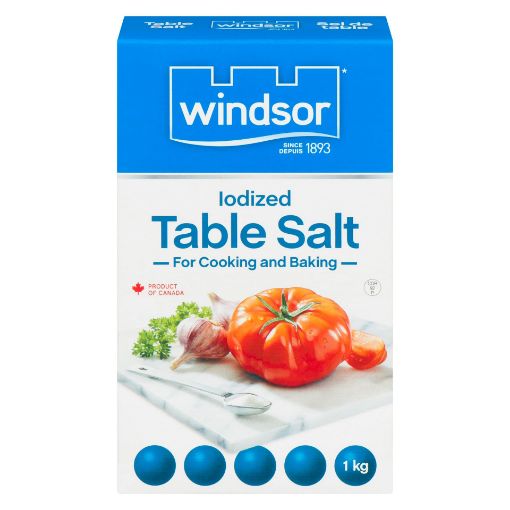 Picture of WINDSOR IODIZED TABLE SALT 1KG