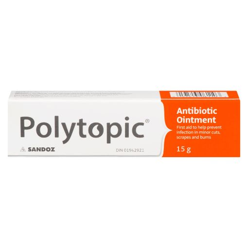 Picture of POLYTOPIC ANTIBIOTIC OINTMENT 15GR                                         
