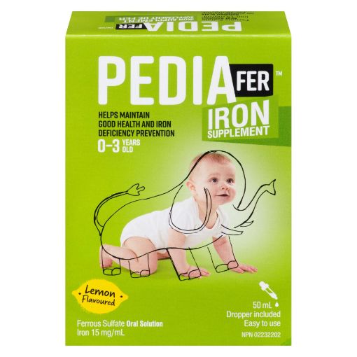 Picture of PEDIAFER IRON SUPPLEMENT 15MG - ORAL SOLUTION 50ML