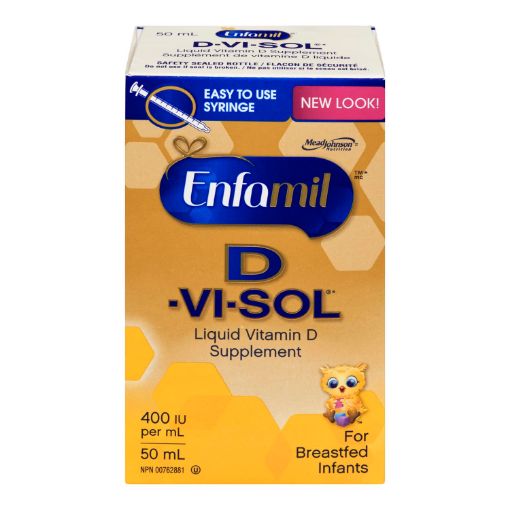 Picture of D-VI-SOL LIQUID VITAMIN D DROPS PEDIATRIC 50ML                         