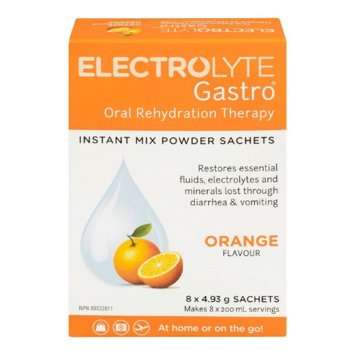 Picture of ELECTROLYTE GASTRO ORANGE 8X4.9GR                                          