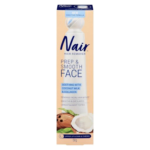 Picture of NAIR FACE PREP and SMOOTH W/COCONUT MILK 50GR