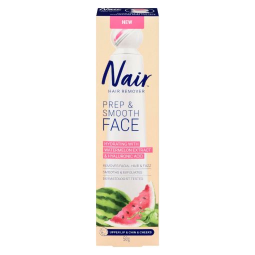 Picture of NAIR FACE PREP and SMOOTH W/WATERMELON 50GR