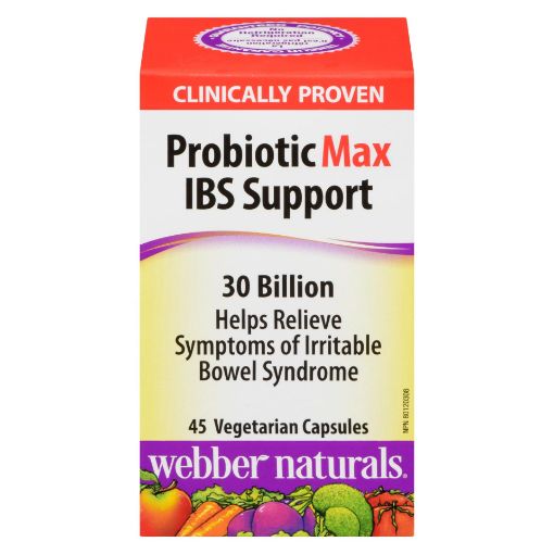 Picture of WEBBER NATURALS PROBIOTIC - 30BILLION - IBS PRO 45S