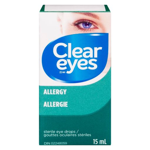 Picture of CLEAR EYES ALLERGY DROPS 15ML                                              