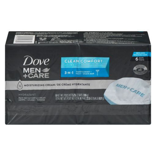 Picture of DOVE MEN+CARE BAR - CLEAN COMFORT 6X106GR