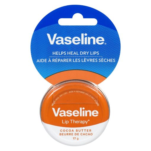 Picture of VASELINE LIP THERAPY - TIN - COCOA BUTTER 17GR                             