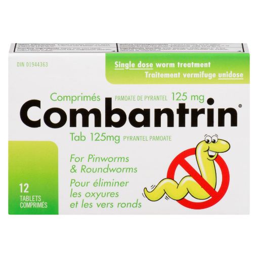 Picture of COMBANTRIN TABLETS 12S                          