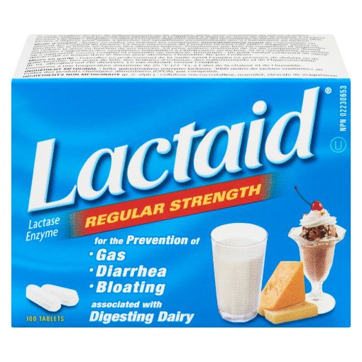 Picture of LACTAID CHEWABLE TABLET 100S                                               