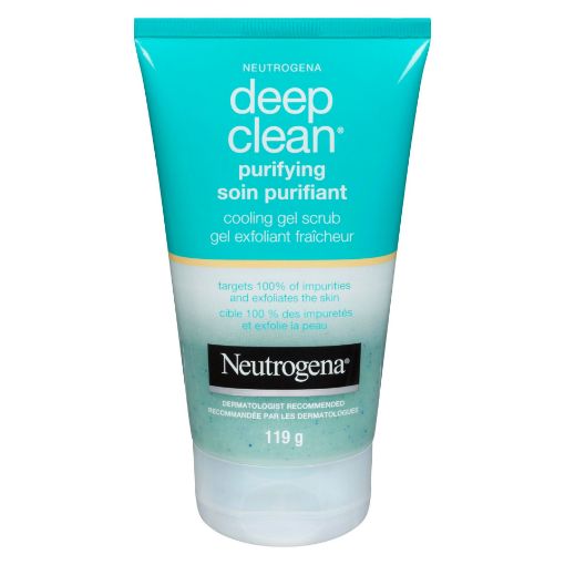 Picture of NEUTROGENA DEEP CLEAN PURIFYING COOLING GEL SCRUB 119GR                    
