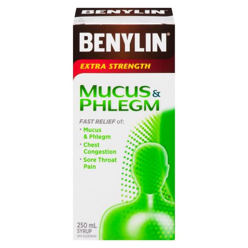 Picture of BENYLIN MUCOUS RELIEF SYRUP 250ML                                          