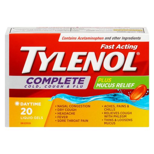 Picture of TYLENOL COMPLETE LIQUID GELS 20S                                           