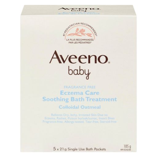 Picture of AVEENO BABY BATH - SOOTHING TREATMENT 5X21GR                               