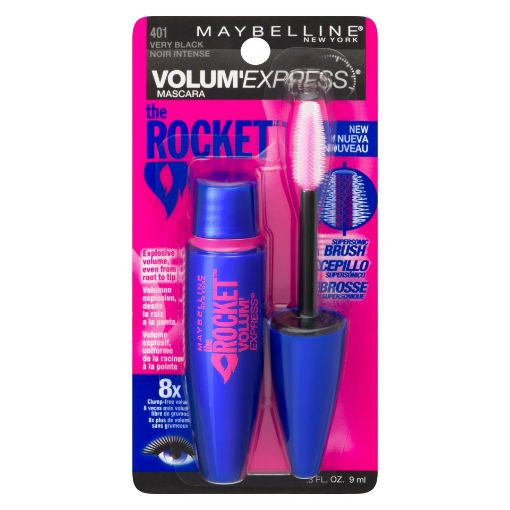Picture of MAYBELLINE VOLUM EXPRESS THE ROCKET MASCARA - VERY BLACK                   