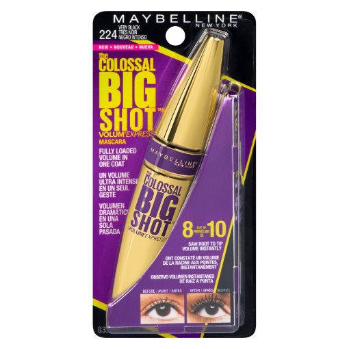 Picture of MAYBELLINE VOLUM EXPRESS COLOSSAL BIG SHOT MASCARA - VERY BLACK 9.2ML      