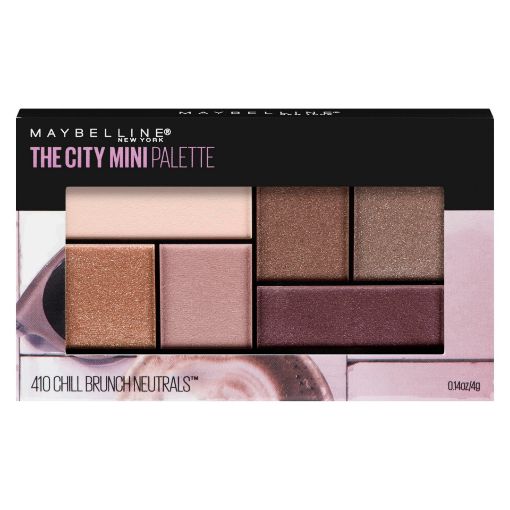 Picture of MAYBELLINE THE CITY MINI EYE SHADOW PALETTE - CHILL BRUNCH NEUTRALS 5.6G   