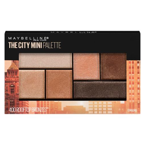Picture of MAYBELLINE THE CITY MINI EYE SHADOW PALETTE - ROOFTOP BRONZES 5.6GR        