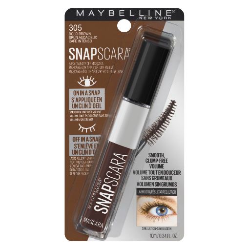 Picture of MAYBELLINE SNAPSCARA MASCARA - BOLD BROWN  8ML                             