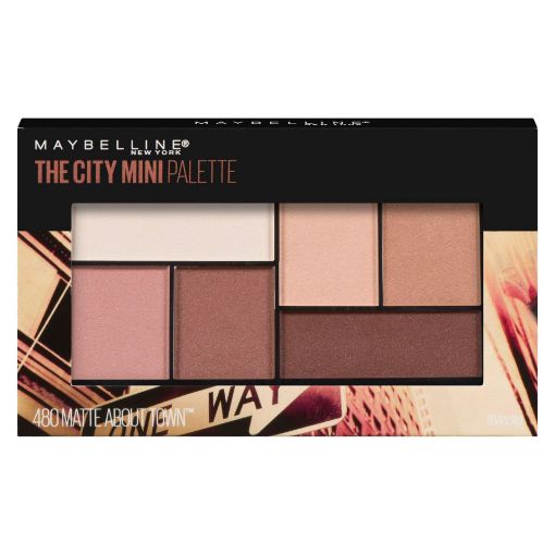 Picture of MAYBELLINE THE CITY MINI EYE SHADOW PALETTE - MATTE ABOUT TOWN             