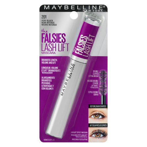 Picture of MAYBELLINE FALSIES LASH LIFT MASCARA - VERY BLACK 7ML                      