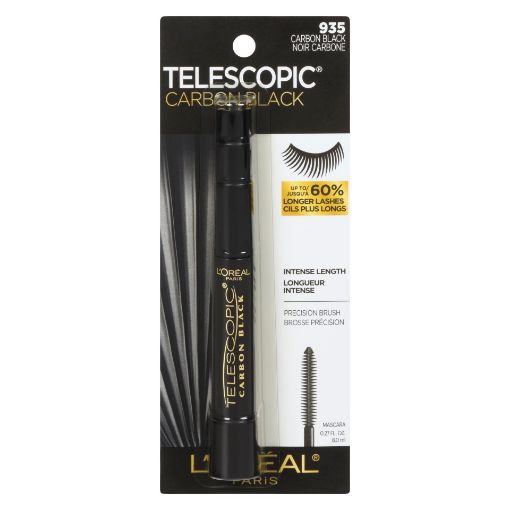 Picture of LOREAL TELESCOPIC MASCARA - CARBON BLACK                                   