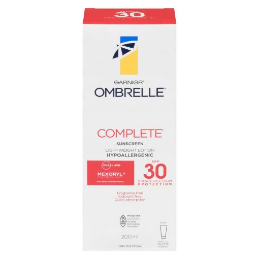 Picture of GARNIER OMBRELLE COMPLETE LOTION SPF30 TUBE 200ML                          