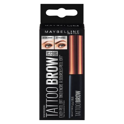 Picture of MAYBELLINE TATTOO BROW PEEL OFF TINT - MED BROWN 4.6 GR                    