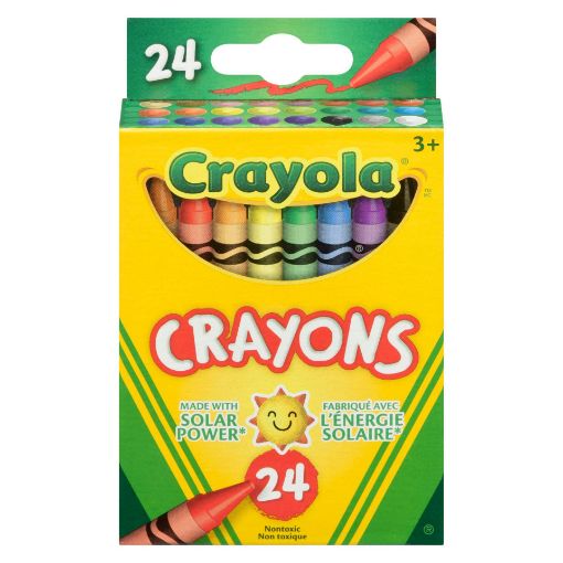 Picture of CRAYOLA CRAYONS 24S