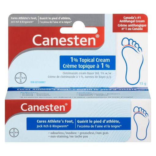 Picture of CANESTEN TOPICAL CREAM 1% 15GR