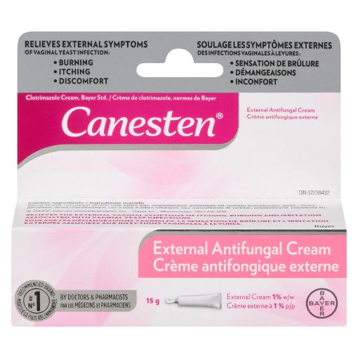 Picture of CANESTEN EXTERNAL CREAM 1% 15GR