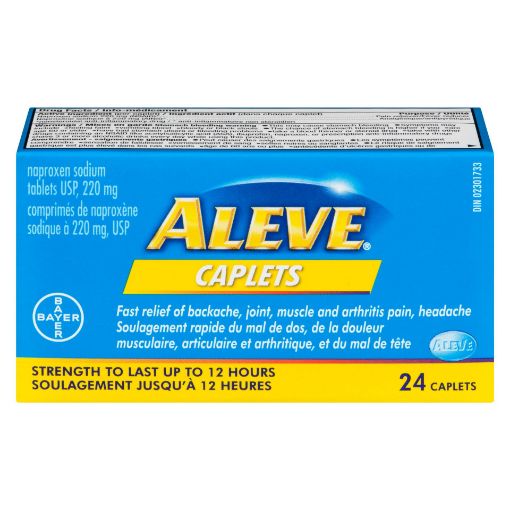 Picture of ALEVE NAPROXEN SODIUM CAPLET 220MG 24S