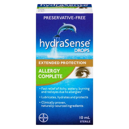 Picture of HYDRASENSE ALLERGY EYE DROPS 10ML