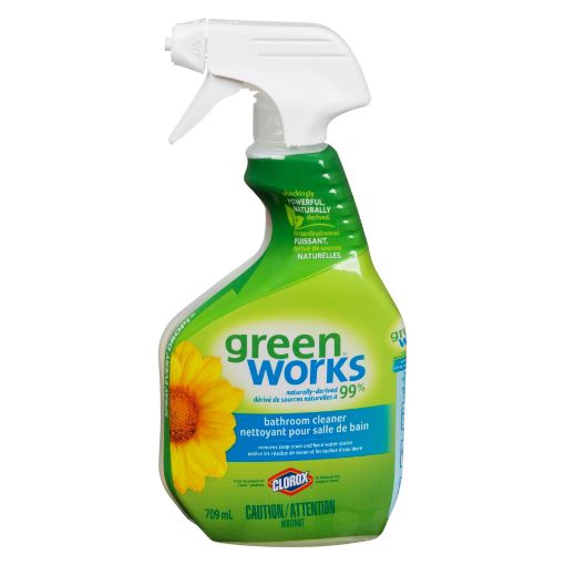 Picture of GREEN WORKS NATURAL BATHROOM CLEANER 709ML                                 
