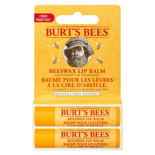 Picture of BURTS BEES BEESWAX LIP BALM - BLISTER BOX 2S