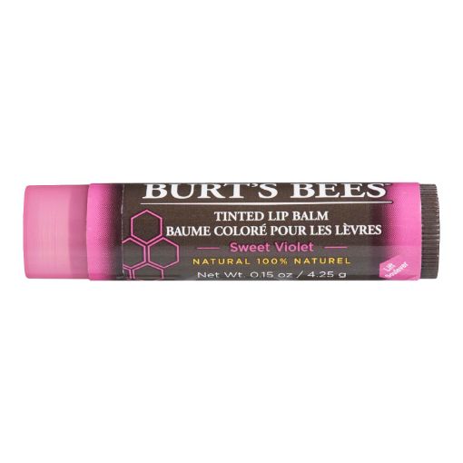 Picture of BURTS BEES TINTED LIP BALM - SWEET VIOLET 4.25GR                           