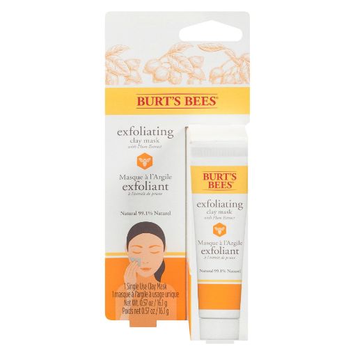Picture of BURTS BEES CLAY MASK EXFOLIATING - SINGLE USE 16.1GR                       
